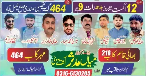 شوٹنگ والی بال چیلنج میچ چک نمبر464 گ ب