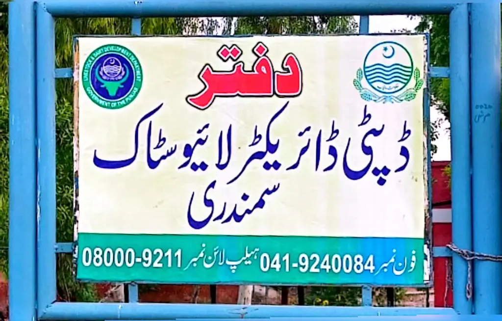 دفتر ڈپٹی ڈائریکٹر لائیو سٹاک سمندری — سرکاری ادارے، گوجرہ روڈ، سمندری، سمندری